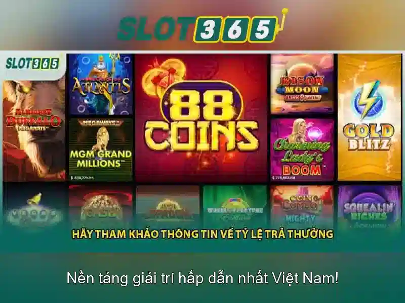 Slot365 – Nền tảng xèng trực tuyến hàng đầu